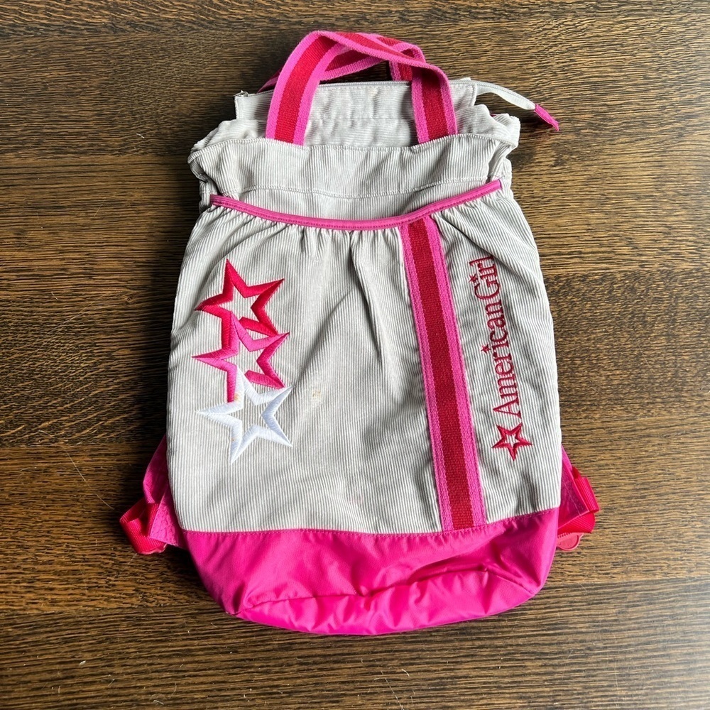 American girl doll carrier, backpack style.